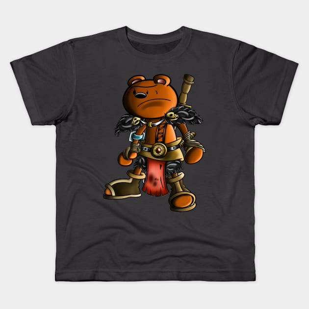 Barnaby the Barbarian Kids T-Shirt by Age of Animus